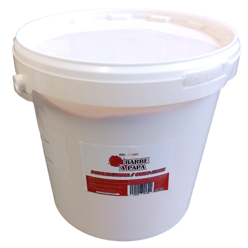 Suiker Suikerspin smaak Liefdesappel - 10 Kg