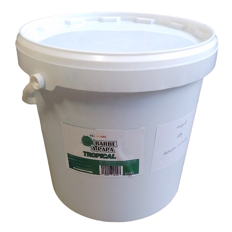 Suiker Katoensnoep smaak Tropisch blauw - 10 Kg