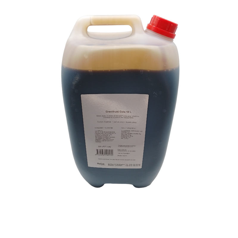 Cola smaak granita siroop 10L