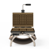 Gaufrier de Bruxelles HVD B29 pour Professionnel
