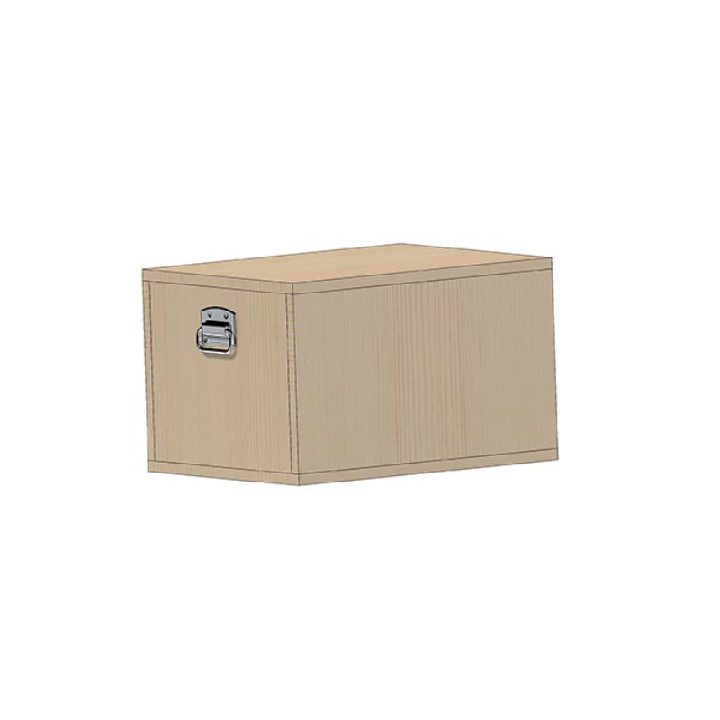 Transportkoffer met handvat