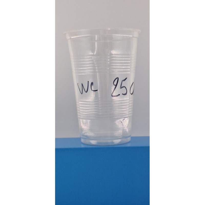 Gobelets en plastique 25 CL - Quantité : 2000 PC
