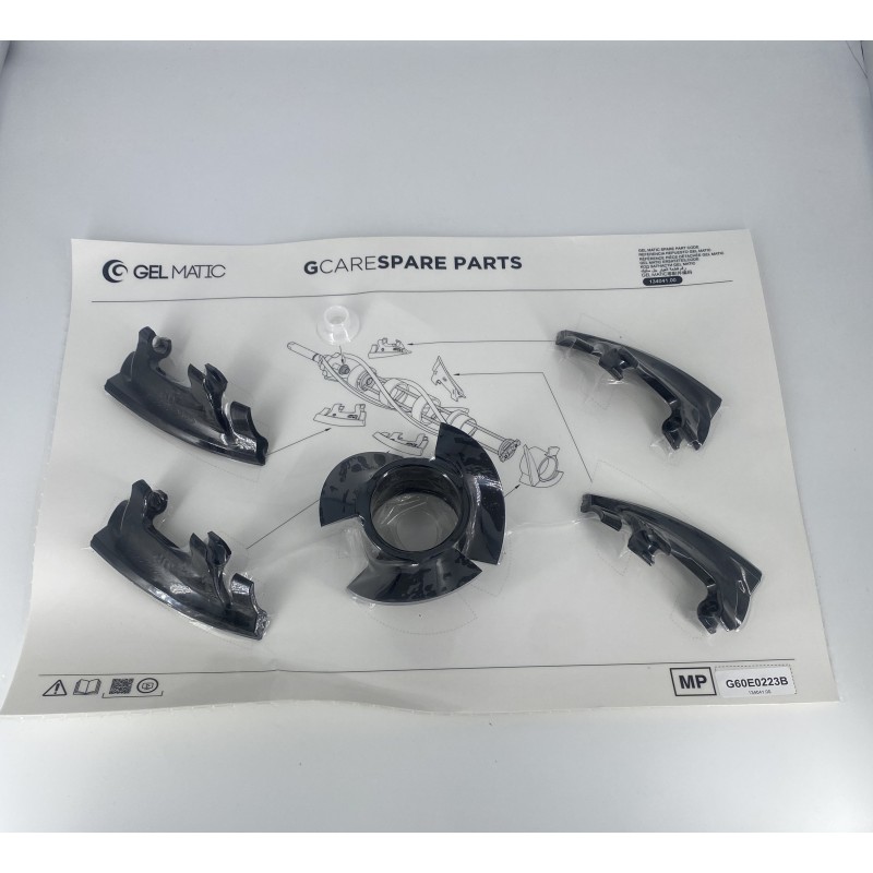 KIT DE PATIN POUR L'AGITATEUR GIOTTO12GR - 12PM