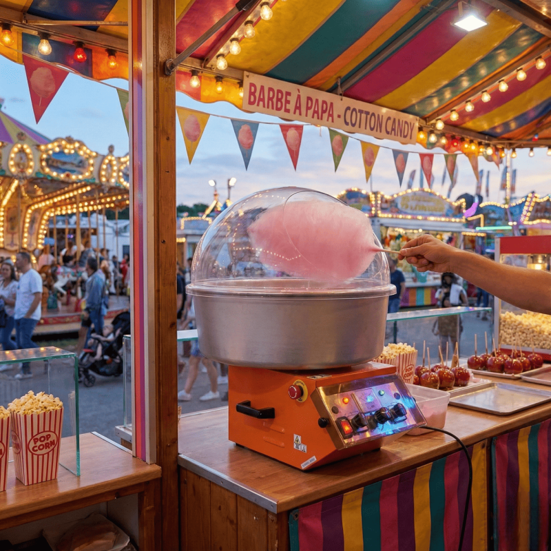 Suikerspinmachine - Futura | Gratis Levering