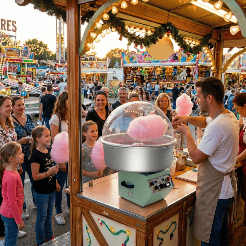 Suikerspinmachine - Smarty 2 | Gratis Bezorging