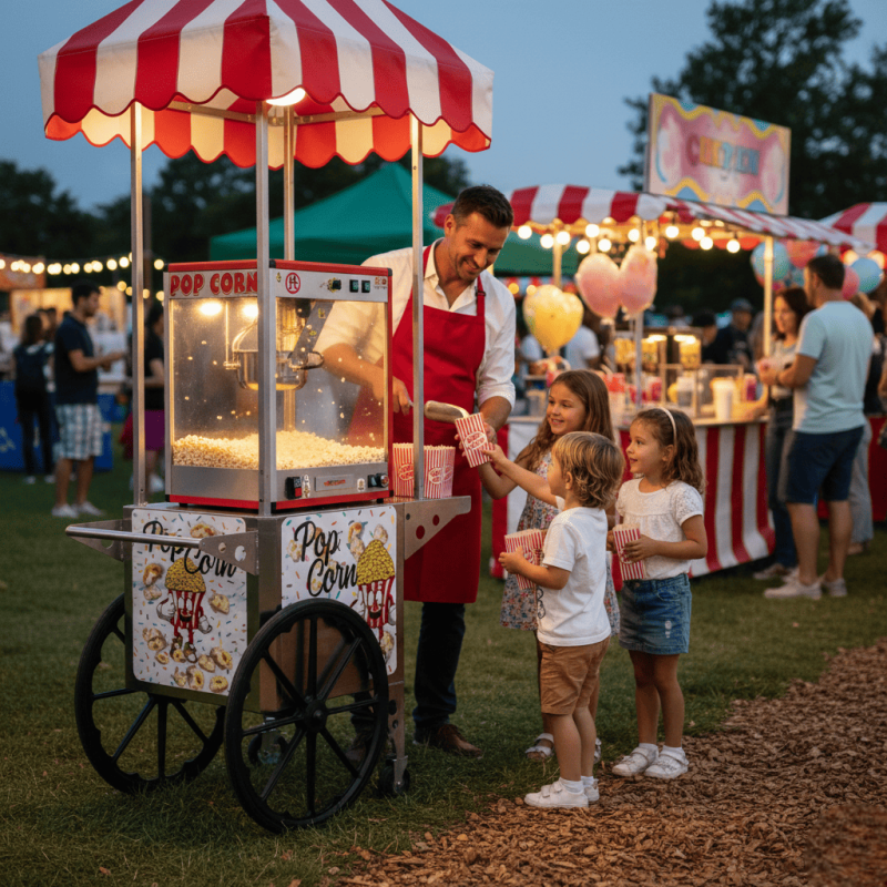 Popcornmachine - Semplice | Gratis Levering