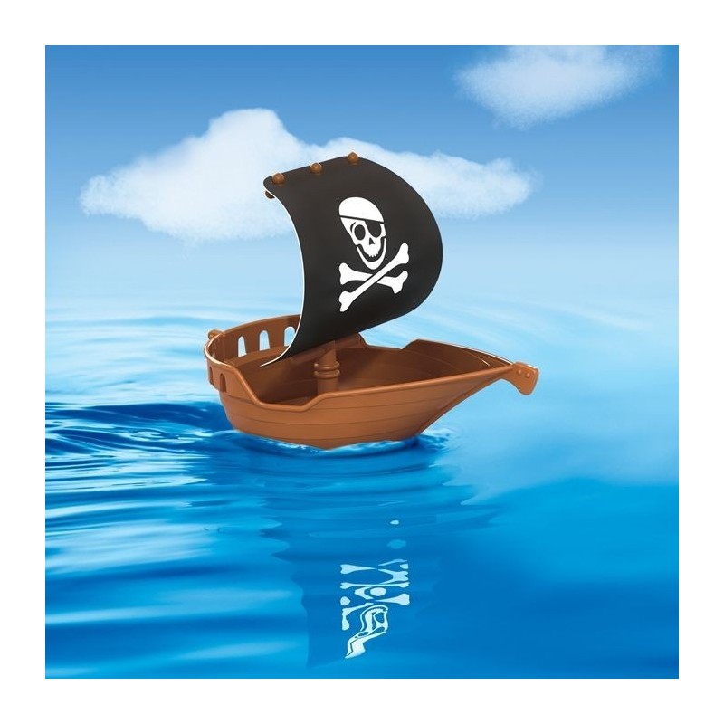Piratenschip drinkfles om te vormen tot speelgoed - 54 stks