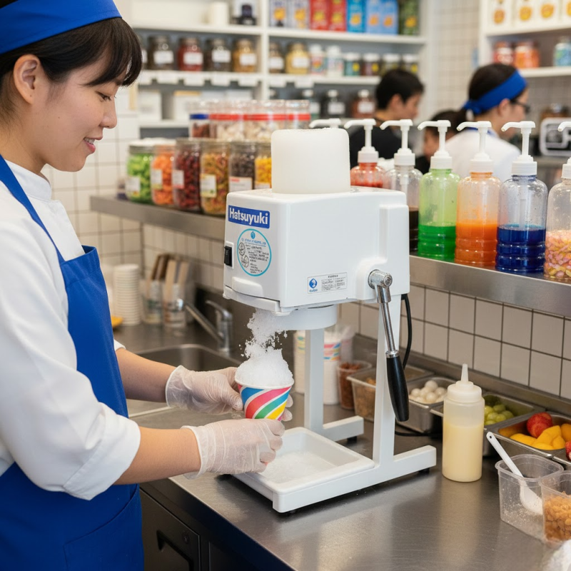 Hawaiiaanse Granita Machine / Kakigori - HD-12X