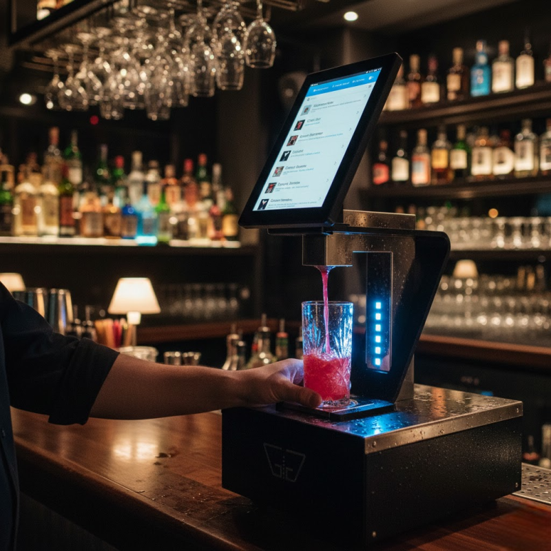 Baruitrusting - Automatische cocktailmachine - GIG