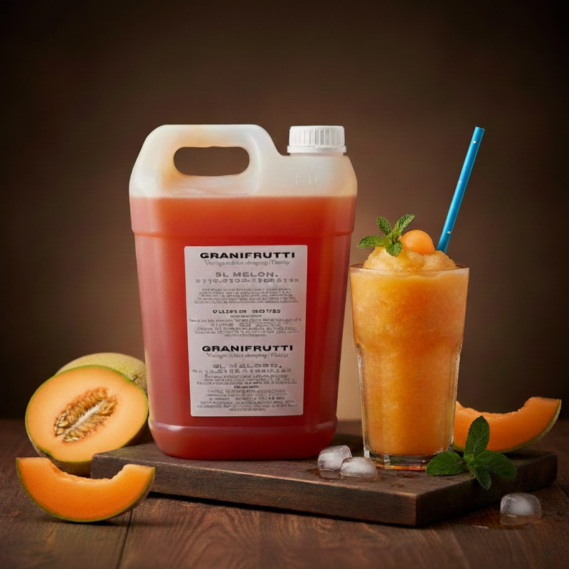 Sirop pour granita Granifrutti goût melon 5L