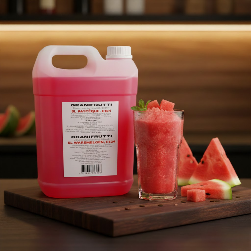 Sirop pour granita Granifrutti goût pastèque 5L