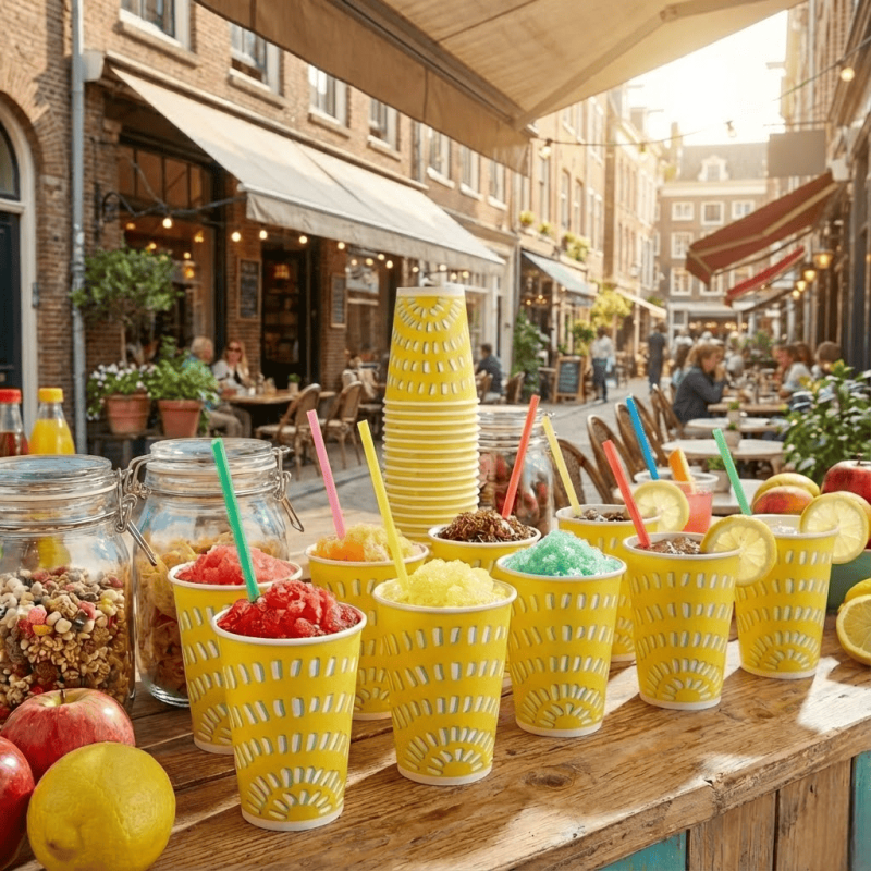 Kartonnen bekers van 30 CL - 2 000 stuks