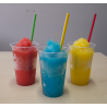 Paille cuillère en carton pour granitas 10 x 200 pc