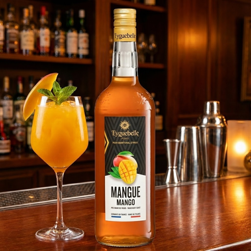 Eyguebelle siroop met mangosmaak - 1 L