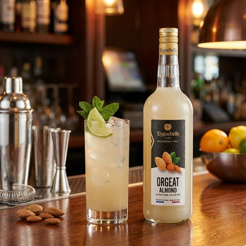 Eyguebelle siroop met orgeat / Amandelsmaak - 1 L