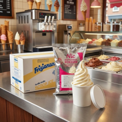 Mix en poudre pour glaces italiennes goût vanille