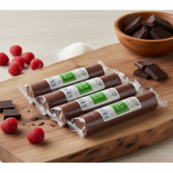 Buche coco lait framboise Les Delices de Basil 14 x 80 g