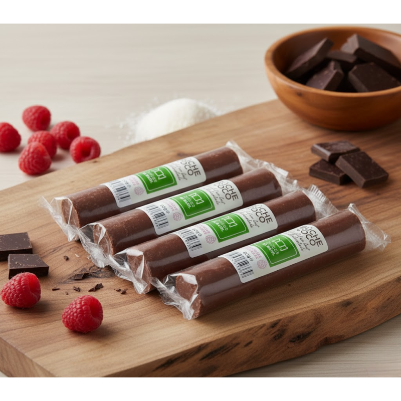 Buche coco melk framboos - 14 x 80g