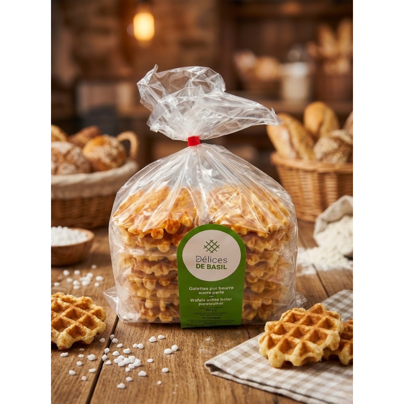 Galette grand mère au sucre perlée Les Delices de Basil 6 x 400 g