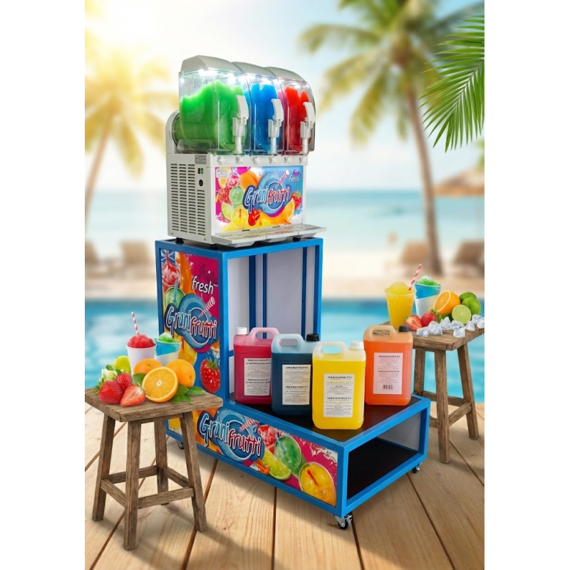 Granita Pack - IPRO3 + dubbele kar + 4x5L granitasiroop