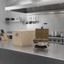 Caisson de transport avec poignée