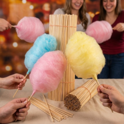 Bâton barbe à papa 38 cm