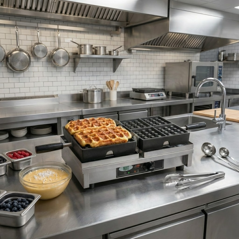 Eenvoudige Wafelijzer - 4X7 Luikse Wafels | Gratis Bezorging