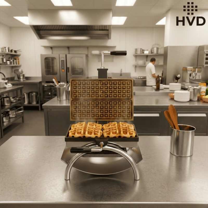 Luikse Wafelijzer HVD A57 voor Professionals
