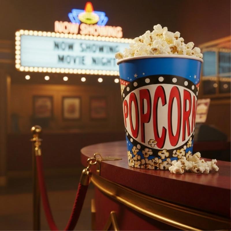 Popcorn bakjes - XL - 300 stks