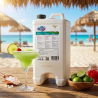 Siroop voor granita-cocktail met margaritasmaak