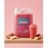 Siroop voor granita met aardbei-banaan smaak 5L