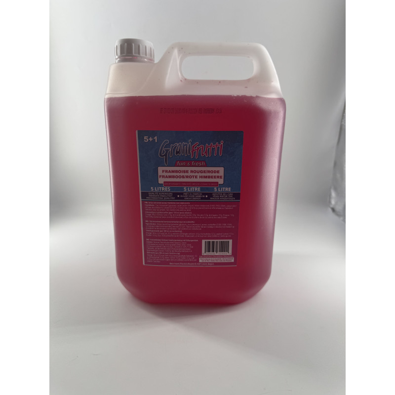 Sirop granita - Sans sucre goût framboise
