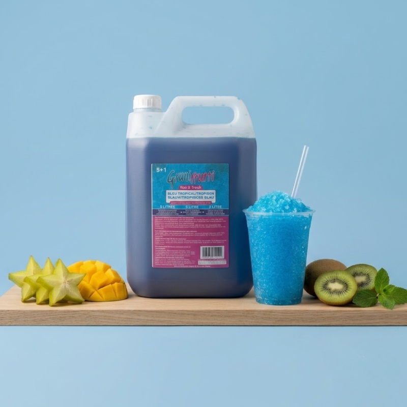 Sirop granita - Sans sucre goût tropical 5L