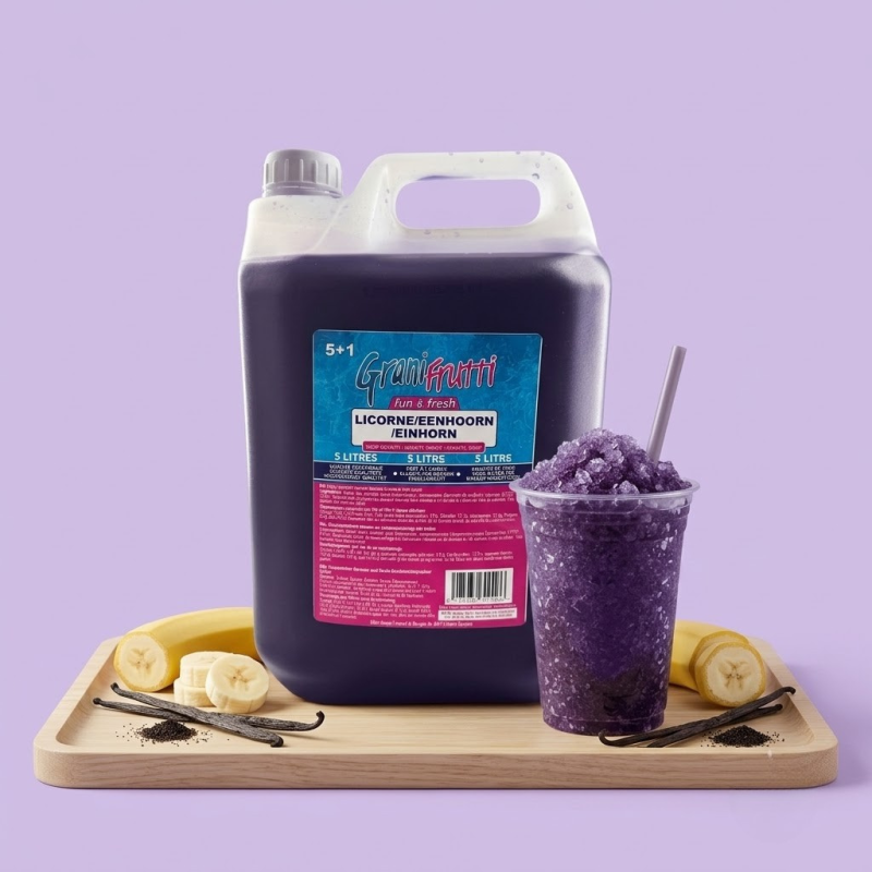 Sirop granita Licorne goût tutti frutti - 5L