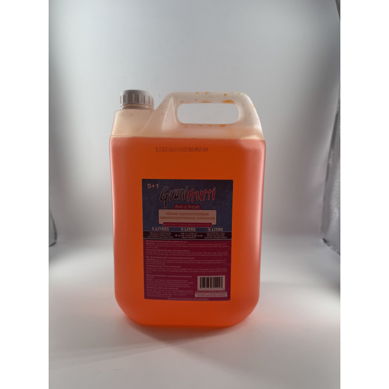 Granita siroop met Perzik en Abrikoos smaak - 5L