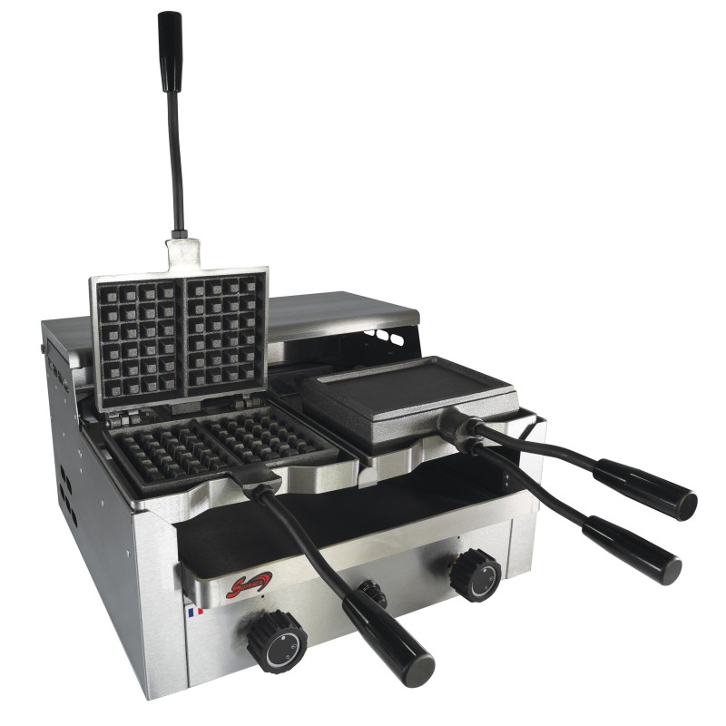 Gaufrier double Sofraca gaz