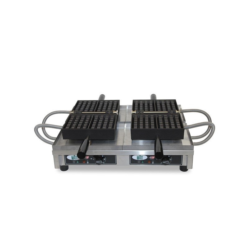 Gaufrier de Liège double Matt 4x6